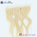 Haute Qualité Vison Brésilien Vierge Humaine Cheveux Cendre Blond Couleur 13 * 4 Suisse Dentelle Frontale